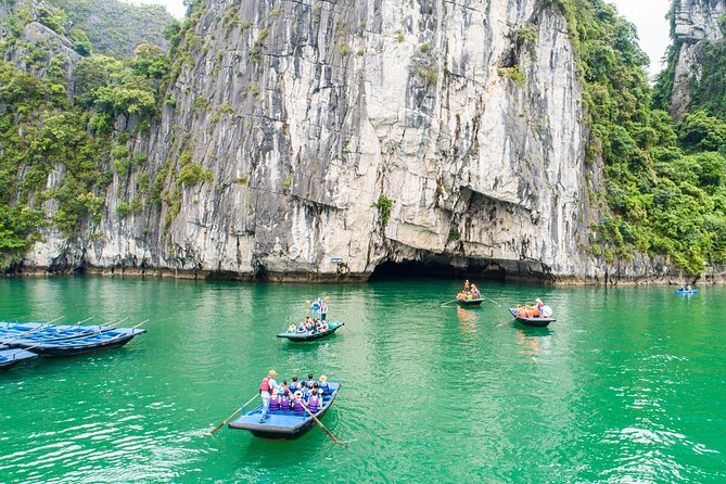 Day trip to Halong Bay from Hanoi - Rowing, kayaking, and a closer look at the water