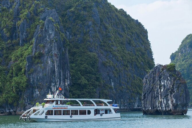 DELUXE Halong Cruise 1 Day Tour From Hanoi - Daily Operated - Cruising through Ha Long Bay for six hours