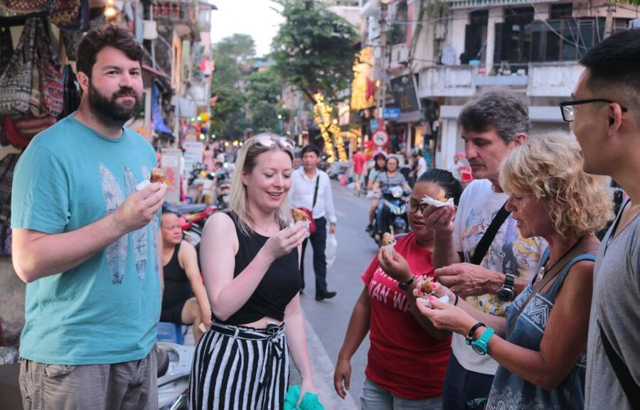 Discover Hanoi's Street Food by Night & Mini Class Coffee - The 30-minute Phin coffee class