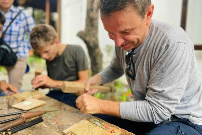 Discover Hanoi Through Wood: Hands-On Carving Experience - Choosing wood that has already lived a life
