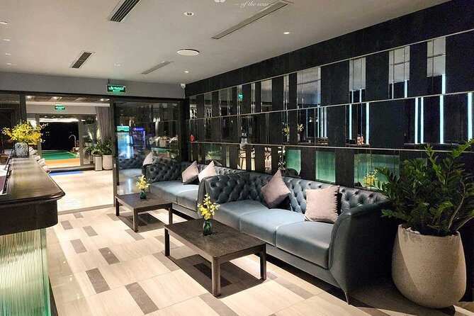 Elite of The Seas - Top Vip Luxury Cruise in Halong Bay ( 2D1N ) - Day one: lunch, islets, and Ao Ech