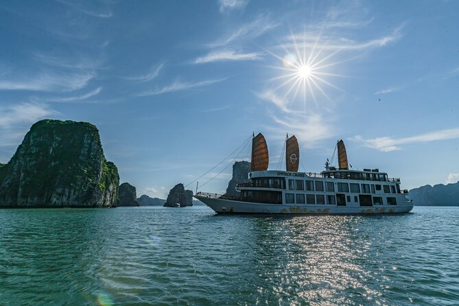 Emperor Cruises Experience 2 Days 1 Night in Halong Bay. - Arriving at Tuan Chau International Marina