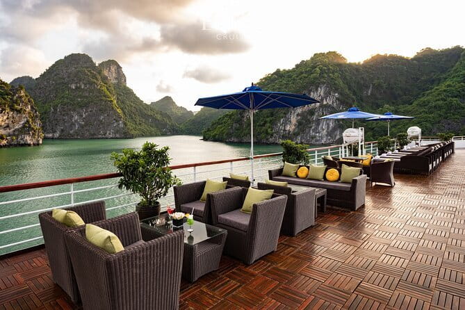 Erina Cruise 5-star cruise 2 day visit Lan Ha Bay private balcony - Your private balcony cabin and the 5-star question