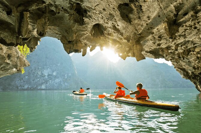 Excellent Halong Bay Day Cruise All Inclusive From Hanoi - From Hanoi’s Old Quarter to Tuan Chau Island