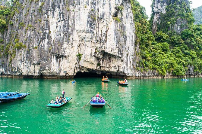 Excellent Halong Bay Day Cruise All Inclusive From Hanoi - Hang Luon by kayak or bamboo boat