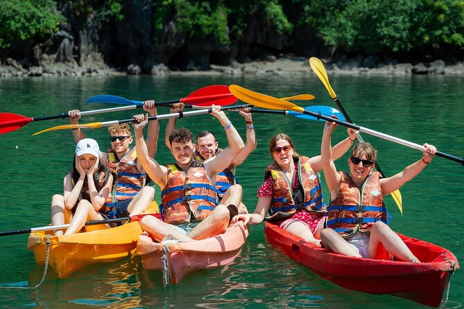Excellent Halong Bay Day Cruise All Inclusive From Hanoi - Boarding at Tuan Chau and settling in on the boat