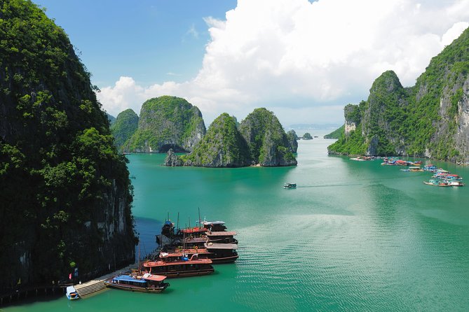 Excursion to Ha Long Bay with Titop Island and kayaking in Luon Cave - From Hanoi to Tuan Chau port