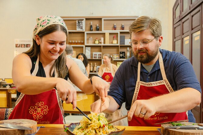 Experience Hanoi Cooking Class with Free Wine Tasting - A home kitchen with a personal touch