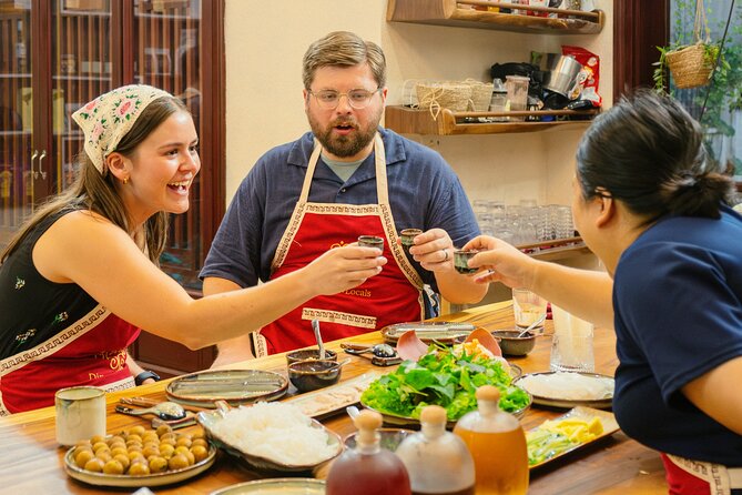 Experience Hanoi Cooking Class with Free Wine Tasting - Timing, meeting point, and practical limits