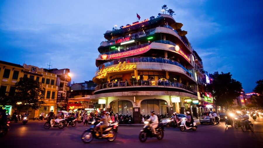 Explore Hanoi Old City By Cycling Tour With Small Groups - Riding through the Old Quarter and old railway streets