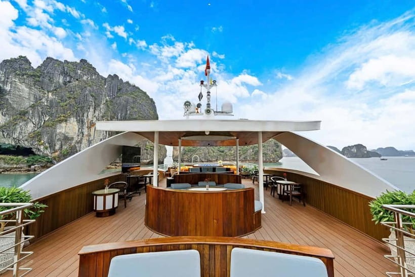 From Ha Long: Luxury Symphony Day Cruise with 2 Jacuzzi Pool - How the Service Shapes the Day