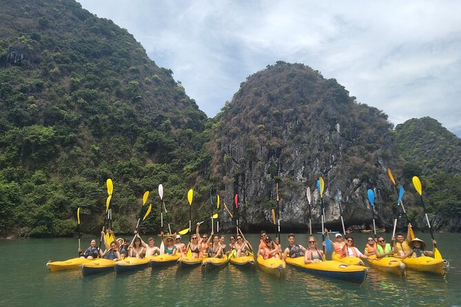 From Ha Noi/Cat Ba: Full-Day Cruise to Lan Ha bay - Ha Long Bay - Ha Long Bay by kayak, cave, and calm lagoon