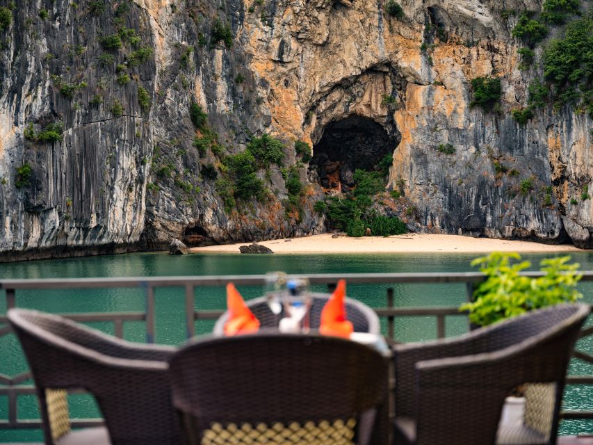 From Halong: 2 Days / 1 night with Halong - Lan Ha tour - Sunset, spring rolls, and a night on the water