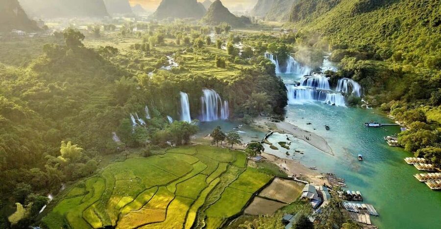 From Hanoi: 2-Day Ban Gioc Waterfall Tour - Small Group - Nguom Ngao Cave and its stone formations