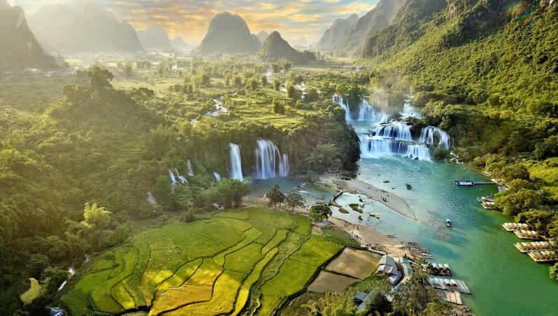 From Hanoi: 2-Day Ban Gioc Waterfall Tour - Small Group - Ban Gioc Waterfall: the trip’s big payoff