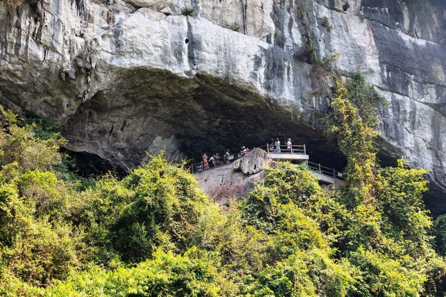 From Hanoi: 2-Day Ha Long Bay Tour with Ninh Binh and Cruise - Titop Island, swimming, and the sunset party