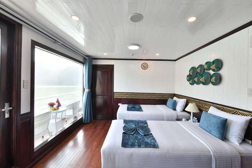 From Hanoi: 2-Day Halong Sapphire Cruise with Balcony Cabin - Food, drinks, and what is really included
