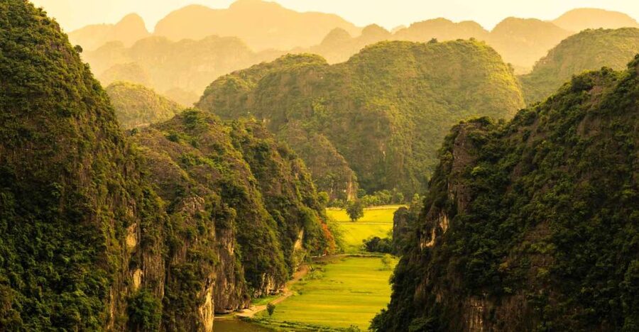 From Hanoi: 2-Day Ninh Binh Tour with Accommodation & Meals - Lunch, check-in, and the rural cycling route