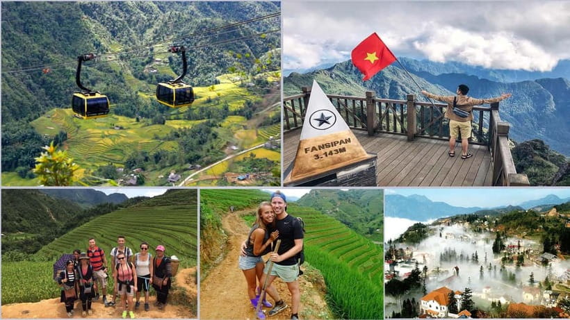 From Hanoi: 2-Day Sapa-Fansipan Peak & Trek & Ha Giang Bus - Walking the Lao Chai to Ta Van route