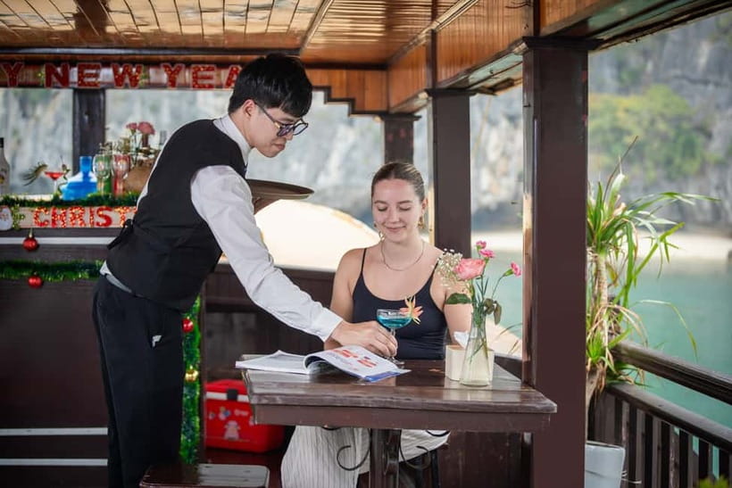 From Hanoi/Cat Ba: Lan Ha Bay Full-Day Boat Trip - Swimming and boat jumping at Ba Trai Dao
