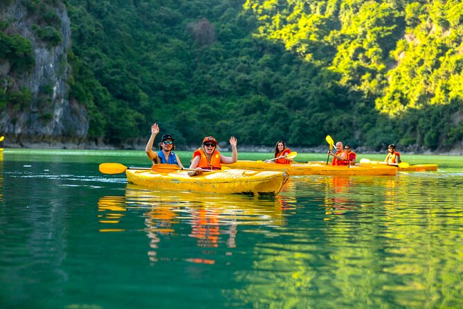 From Hanoi/Cat Ba: Lan Ha-Ha Long Bay Full Day Boat trip - Ben Beo Pier and the first look at Cai Beo