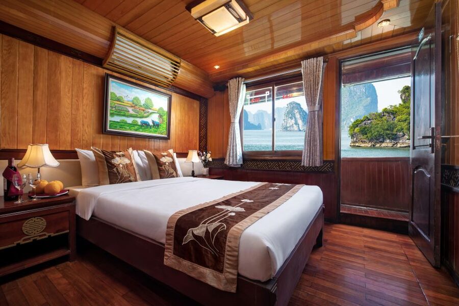 From Hanoi: Ha Long - Bai Tu Long Bay 2-Day 1-Night Cruise - Making Nem Cuon before the final lunch