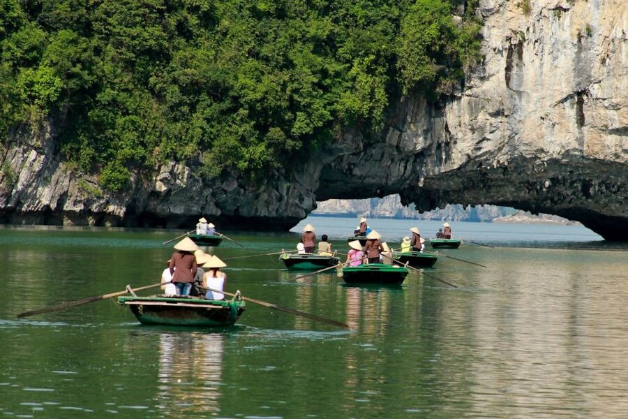 From Hanoi: Ha Long - Bai Tu Long Bay 2-Day 1-Night Cruise - Tai Chi at 6:00 AM and the morning bay