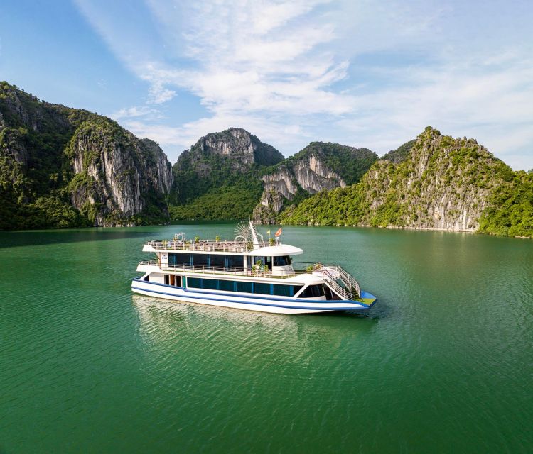 From Hanoi: Ha Long Bay 5-star Day Cruise with Buffet Lunch - The Hanoi pickup and long road to the bay
