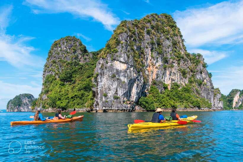 From Hanoi: Ha Long Bay Luxury Cruise with Big & Small Group - Boarding at Tuan Chau Island