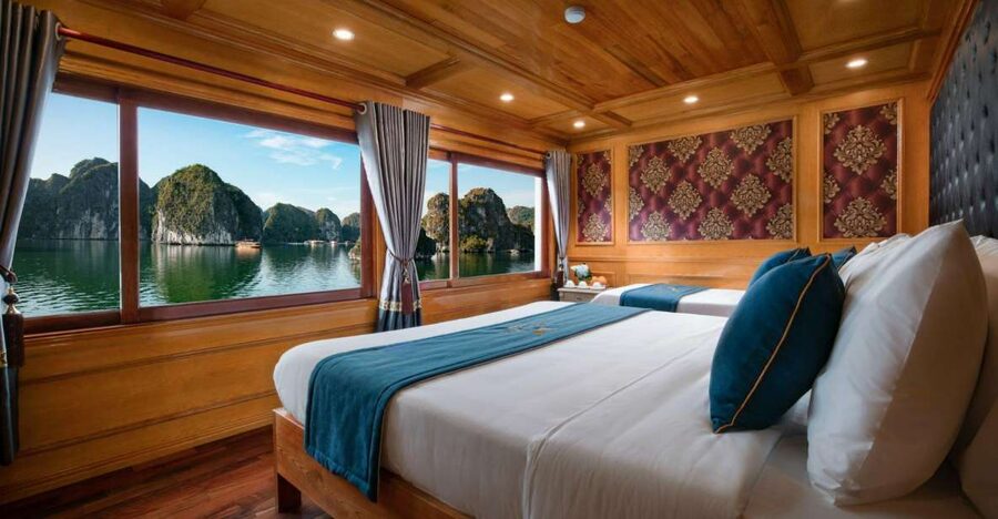 From Hanoi: Ha Long & Lan Ha Bay 2-Day Cruise with Meals - Cabins, meals, and the small-boat feel