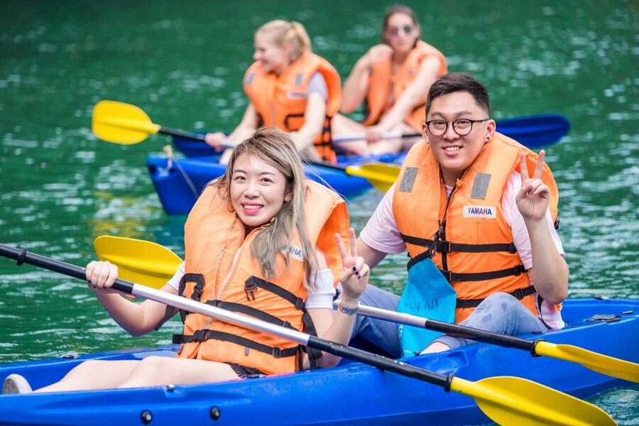 From Hanoi: Halong Bay Day Trip w/ Cave, Island & Kayak - What the $59 price really covers