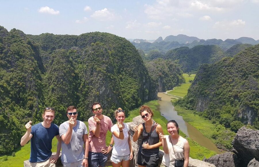From Hanoi: Hoa Lu, Hang Mua Hike, Tam Coc Boat, and Lunch - Hang Mua’s 500 steps and the Ninh Binh view
