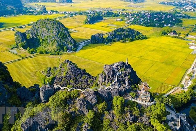 From Hanoi: Hoa Lu, Tam Coc, and Mua Cave Scenic Day Trip - Tam Coc by boat, with limestone scenery all around