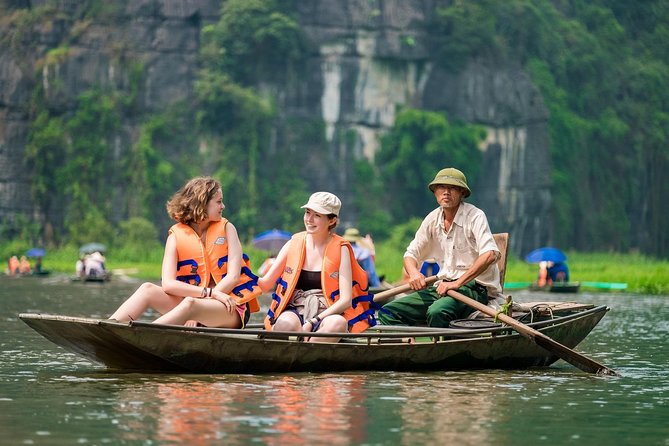 From Hanoi: Hoa Lu - Tam Coc boating - Cycling & Mua Cave visit - Hoa Lu and the temples of two early kings