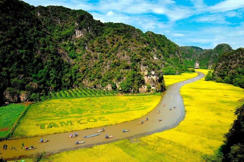 From Hanoi: Ninh Binh Bai Dinh or Hoa Lu, Trang An, Mua Cave - From Hanoi’s streets to Ninh Binh’s limestone country