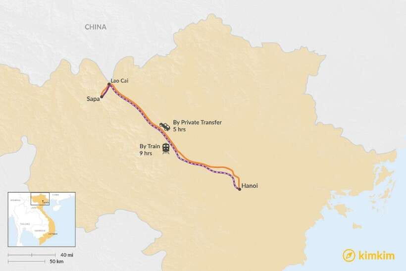 From Hanoi: Sapa Tour w Fansipan Peak 3 days 2 nights - Day two: 17 kilometers through Lao Chai, Ta Van, and Giang Ta Chai