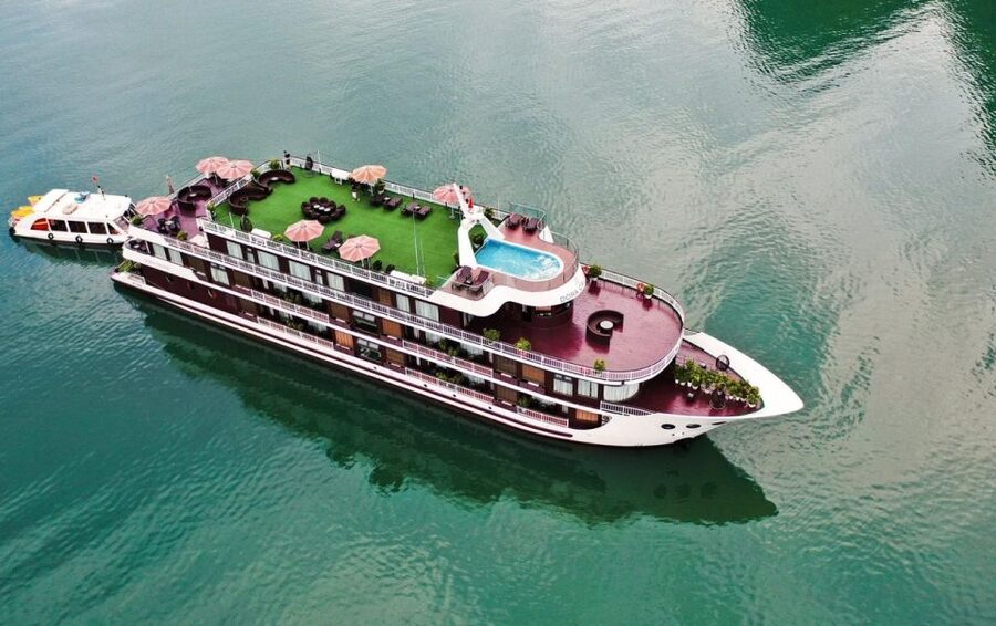 From Ninh Binh: Ha Long - Lan Ha Bay 2D1N on 5-star Cruise - Lunch among the Ha Long limestone towers