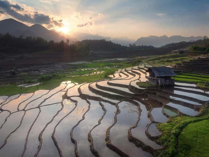 From Sapa : 1 Day Amazing Sapa Trek To Terrace rice field - Rice terraces, cornfields, and potato plots