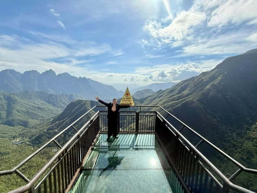 From Sapa: Glass Bridge and Silver Waterfall Group Tour - Taking in the Hoang Lien Son views