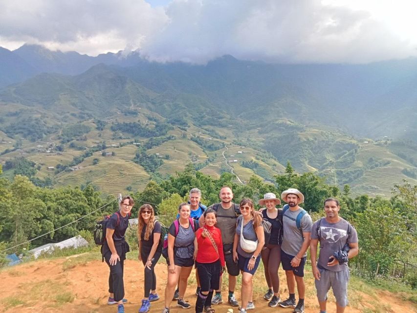 From Sapa: Guided Full-Day Trekking with Lunch and Drop-Off - Walking out of Sapa toward Muong Hoa Valley