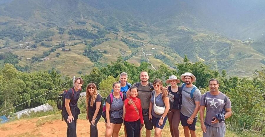 From Sapa: Guided Full-Day Trekking with Lunch and Drop-Off - Following the stream to Lao Chai