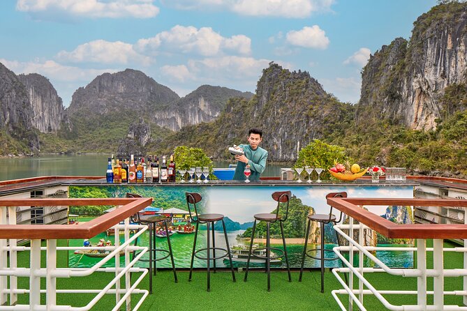 Full Day Halong Bay Luxury Limousine Bus & Buffet Lunch - The overnight wording needs clarification