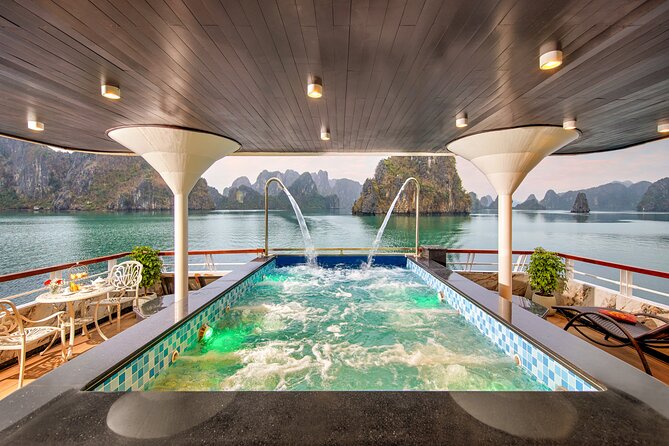 Full Day Halong Bay Luxury Limousine Bus & Buffet Lunch - Sung Sot Cave and its strange stone shapes
