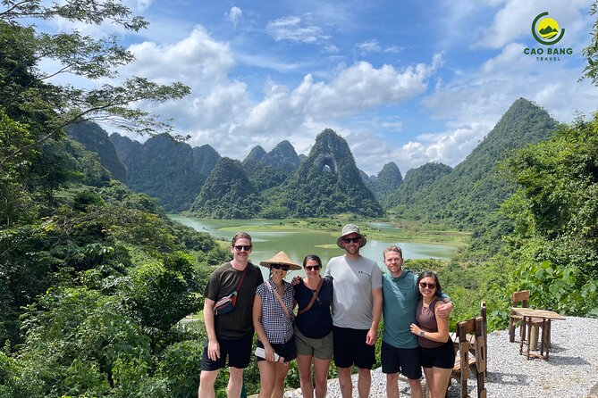 Full Day Motorbike Cao Bang Loop Tour to Ban Gioc Waterfalls - Ban Gioc Waterfall by sampan boat