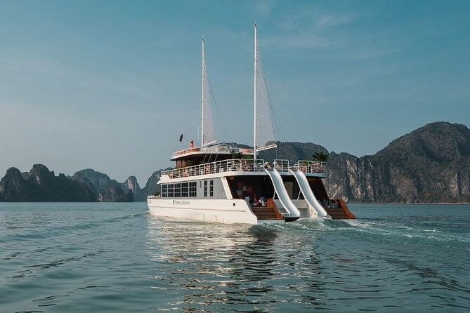 Full Day Tour Halong Bay on Premium Cruise Starting from Hanoi - Titop Island for swimming and a short viewpoint walk