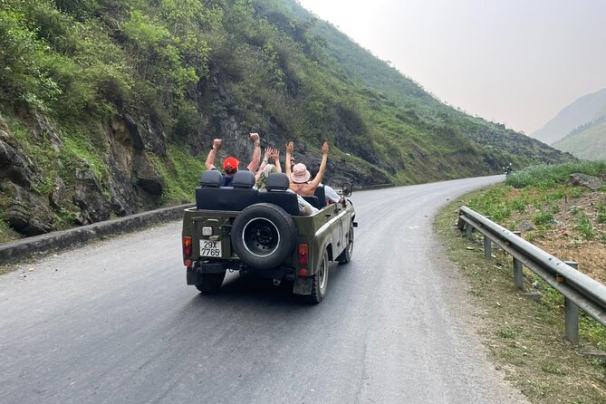 Ha Giang Army open Air Jeep 3 Days 2 Night Tour - Day 2: Ma Pi Leng Pass, Meo Vac, and Du Gia Waterfall