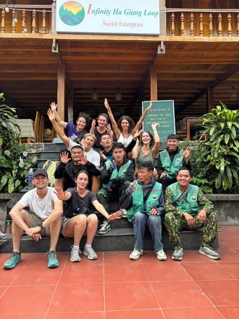 Ha Giang Loop 4-Day Tour with Extra Night & Pickup - Day 1: A Boong Waterfall and the village of Du Gia