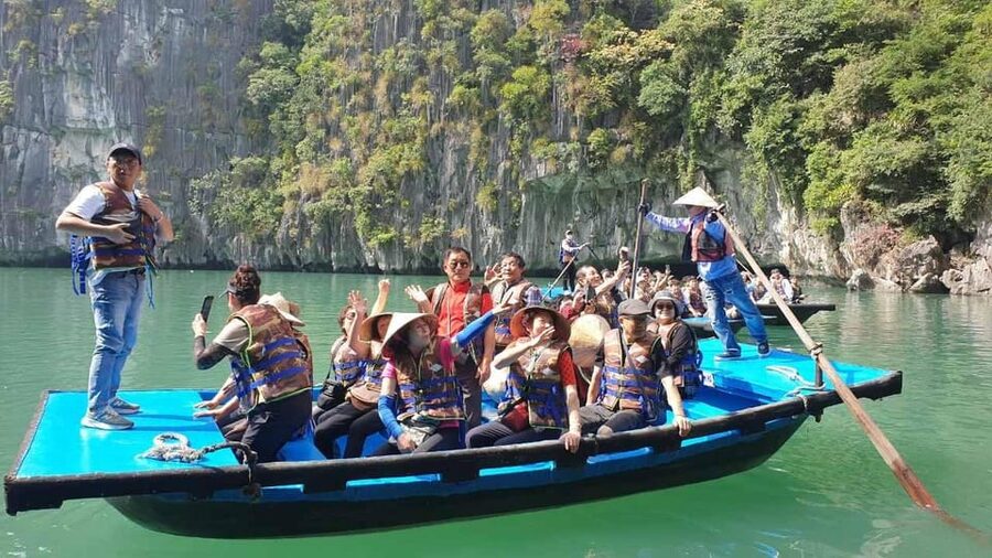 Ha Long 1 Day Luxury Small Group & Kayaking - Titop Island, swimming, and the climb to the peak
