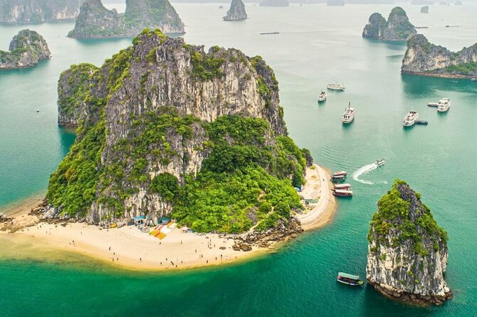 Ha Long Bay Cruise Day Tour-best selling: Included transportation - Walking through Sung Sot Cave