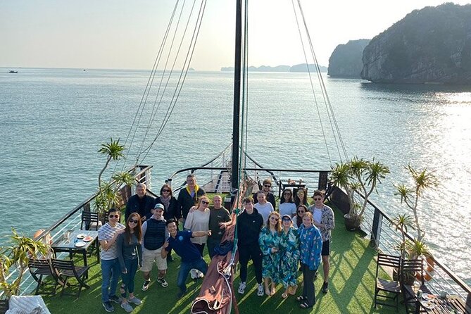 Ha Long Bay Cruise Day Tour-best selling: Included transportation - The Hanoi pickup and three-hour road ride